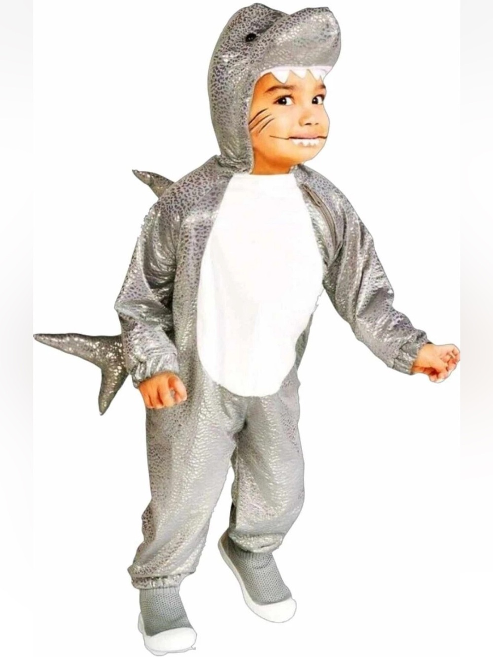 Gray Shark Kids Costume - Unbranded